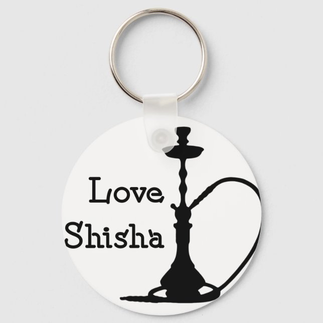 Chaveiro Love Shisha (Frente)