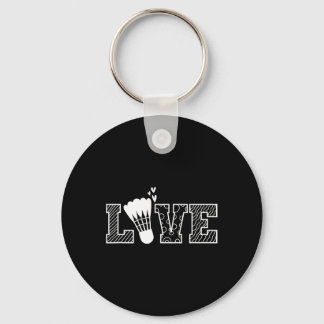 Chaveiro Love Shuttle Dminton Racket