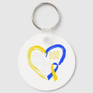 Chaveiro Love World Down Syndrome Awarting Day Love