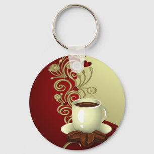 Chaveiro Lover de Café Moderno