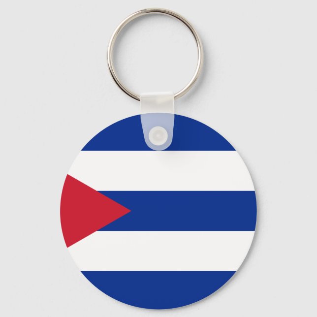 Chaveiro Low Cost! Cuba Flag (Frente)