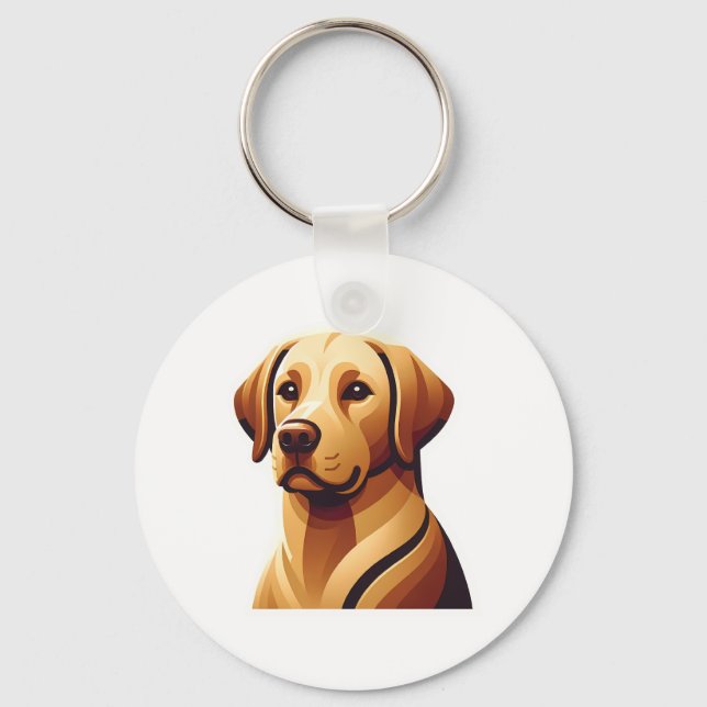 Chaveiro Loyal Labrador Retriever (Verso)