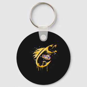 Chaveiro Lsu Tigers Pescaria Anzol