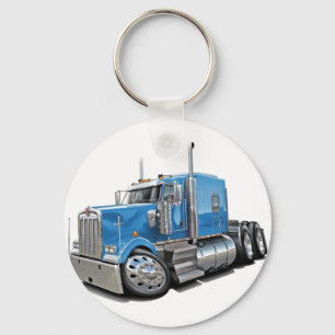 Chaveiro Lt Azul Caminhão de Kenworth w900