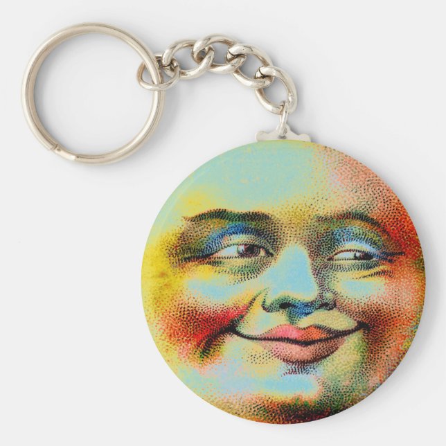 Chaveiro Lua Azul (Frente)