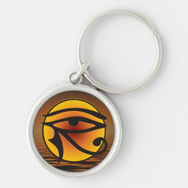 Chaveiro Lua Olho De Horo (Frente)
