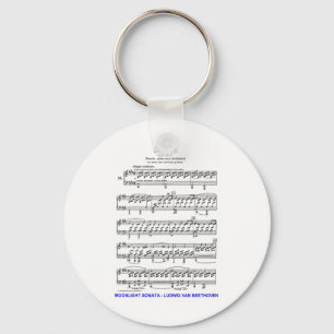 Chaveiro Luar-Sonata-Ludwig-Beethoven