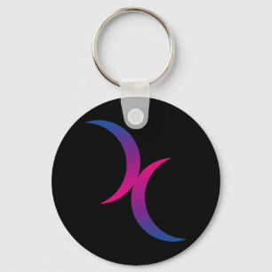 Chaveiro Luas dobro bissexuais