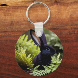 Chaveiro Lúcifer O Pequeno Coelhinho Preto, Keyring