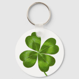 Chaveiro Lucky Charm Clover Vintage Shamrock Boa Sorte