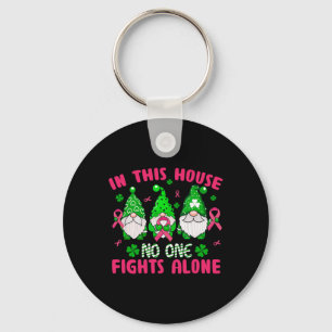 Chaveiro Lucky Clover Breast Cancer Awarness Rua de Patrick