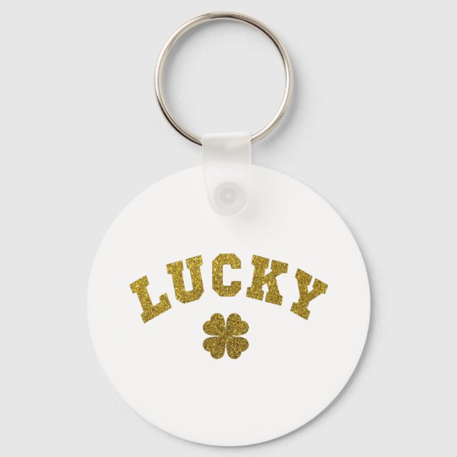 Chaveiro Lucky Clover Saint Patricks (Frente)