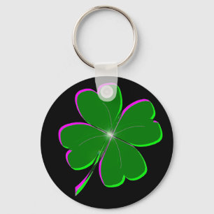 Chaveiro Lucky Four Folha Clover