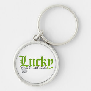 Chaveiro Lucky in Love com um Seabee