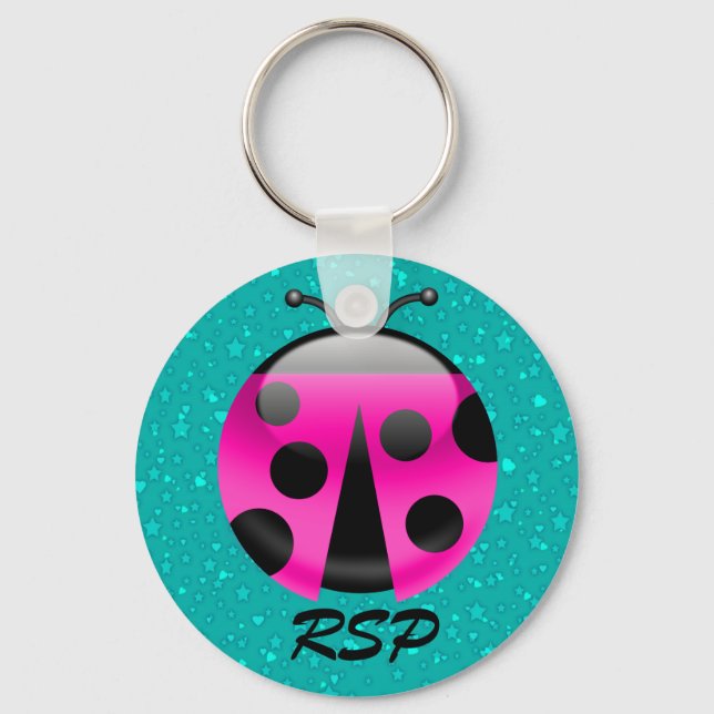 Chaveiro Lucky Ladybug - SRF (Frente)