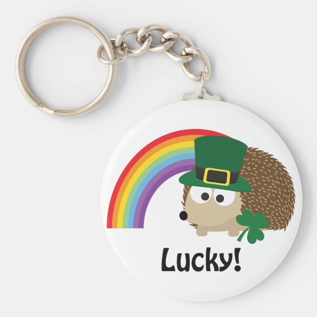 Chaveiro Lucky Leprechaun Hedgehog (Frente)