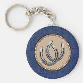 Chaveiro Lucky Silver Ferraduras Ocidentais