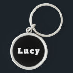 Chaveiro Lucy<br><div class="desc">Schlüsselanhänger mit Namen Lucy</div>
