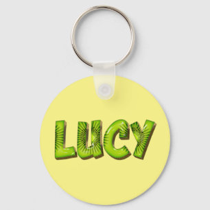 Chaveiro Lucy Name Kiwi Design Schlüsselanhänger