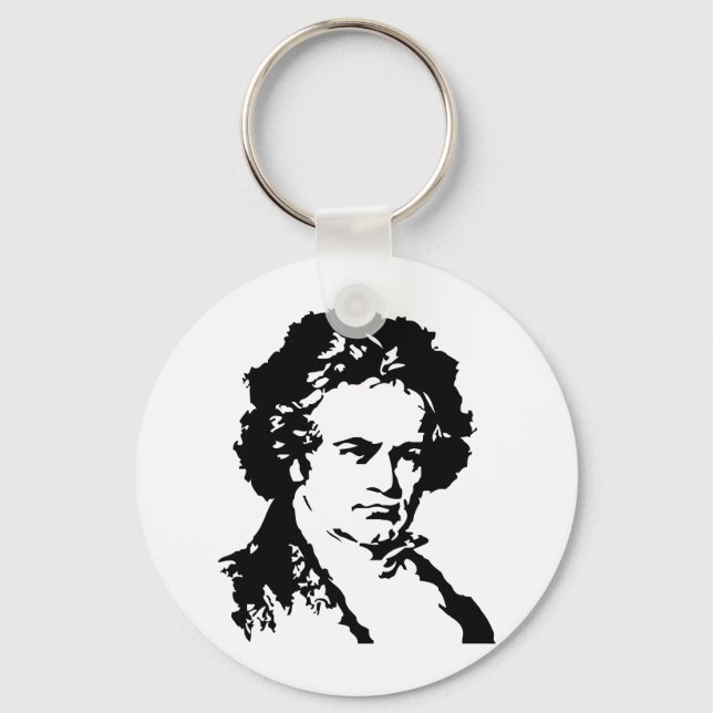 Chaveiro Ludwig van Beethoven (Frente)