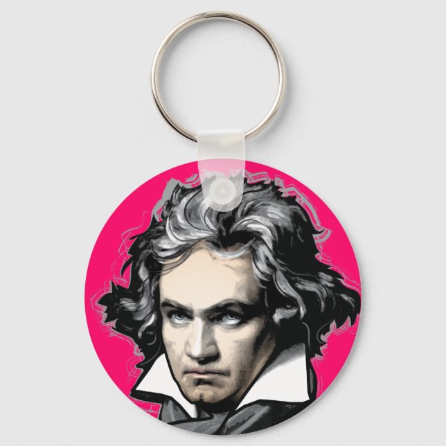Chaveiro Ludwig van Beethoven (Frente)