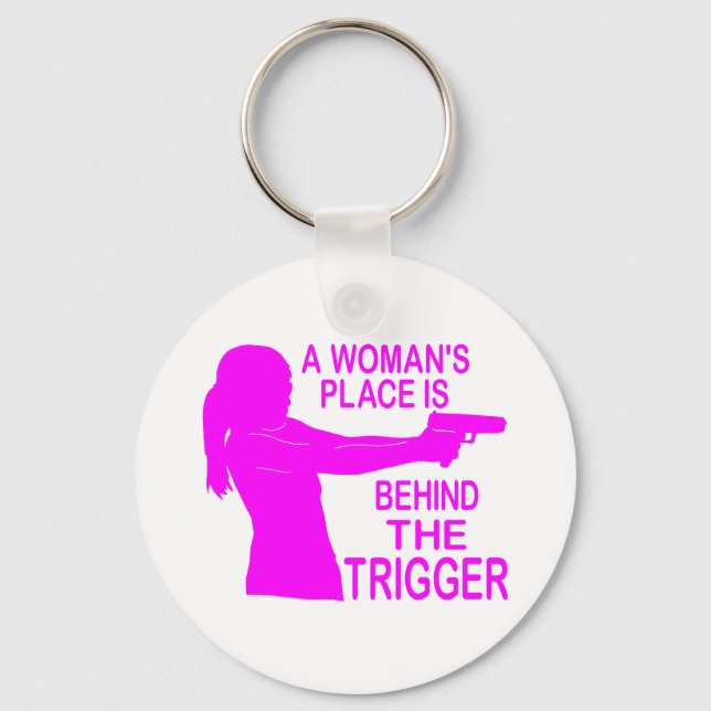CHAVEIRO LUGAR DE MULHER (Frente)