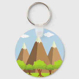 Chaveiro Lúpulo Da Floresta E Das Montanhas