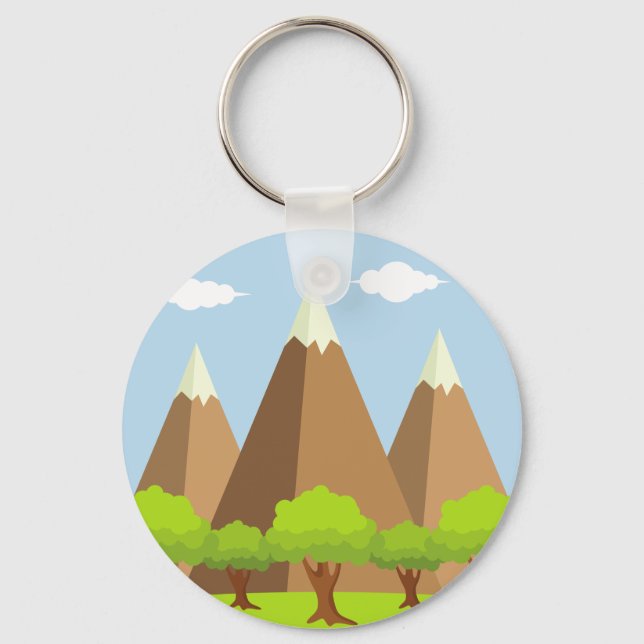 Chaveiro Lúpulo Da Floresta E Das Montanhas (Frente)
