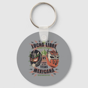 Chaveiro Luta Livre México Luta Luchador Máscara Nacho