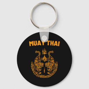 Chaveiro Luta Mma Muay Thai Tatuagem Chute Duplo Tigre Kick