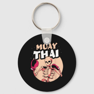 Chaveiro Lutador de boxe hobby de artes marciais Muay Thai