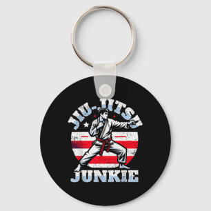 Chaveiro Lutador de Jiu-Jitsu Jujutsu Ju-Jitsu BJJ Brasilei