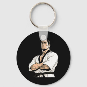 Chaveiro lutador de Karate Kyokushin - Artes Marciais