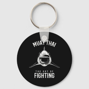 Chaveiro lutador de Muay Thai Shark Mma e kickboxing