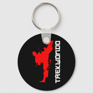 Chaveiro Lutador de Taekwondo Artes Marciais Chutes de Cabe