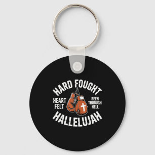 Chaveiro Lutados Luvas de Boxe Hallelujah Caixa Cristã