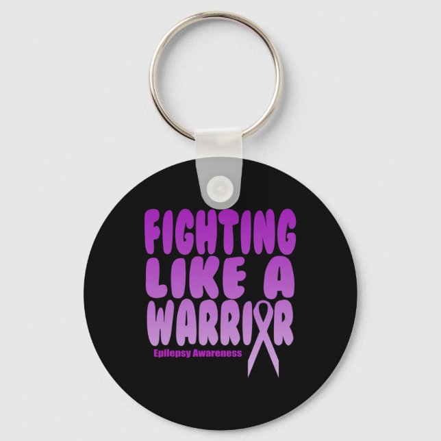 Chaveiro Lutar Como Um Guerreiro! Sensibilização para a Epi (Frente)