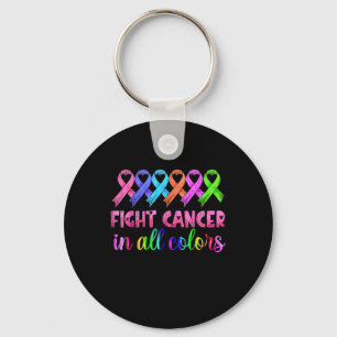 Chaveiro Lutar Contra O Cancer Em Toda A Consciência Do Can