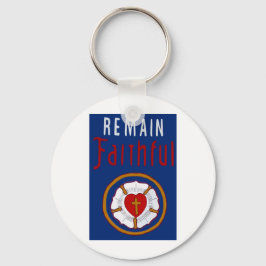 CHAVEIRO LUTHER ROSA ON BANNER-PERMANECE FIEL