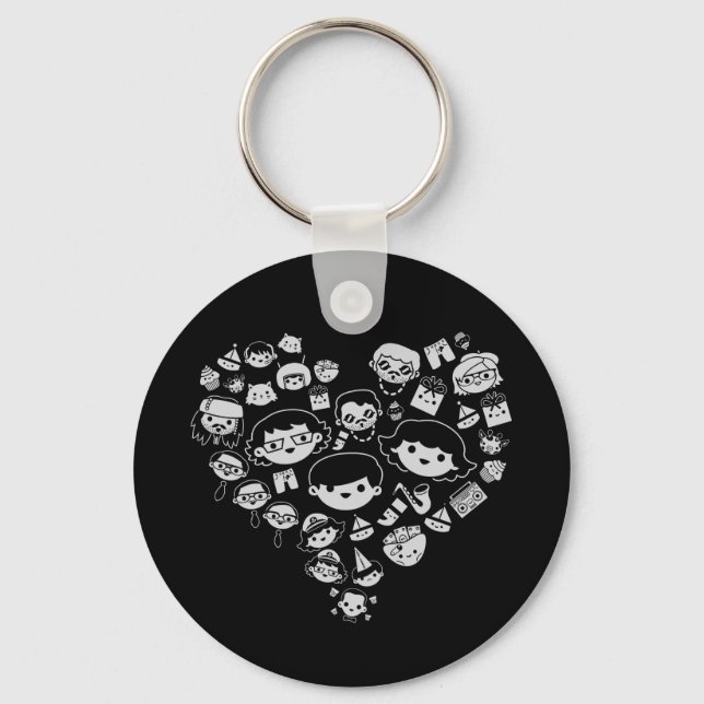 Chaveiro Luv 2 (Frente)