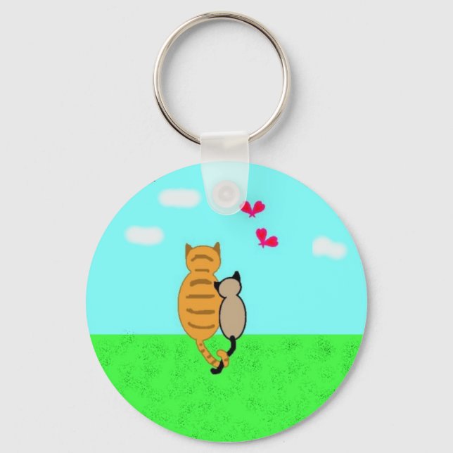 Chaveiro Luv Cats (Frente)