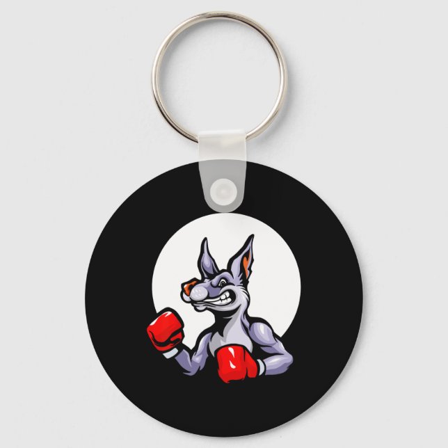 Chaveiro Luvas de Boxe Canguru Kickboxing Luta Esporte Mma (Frente)