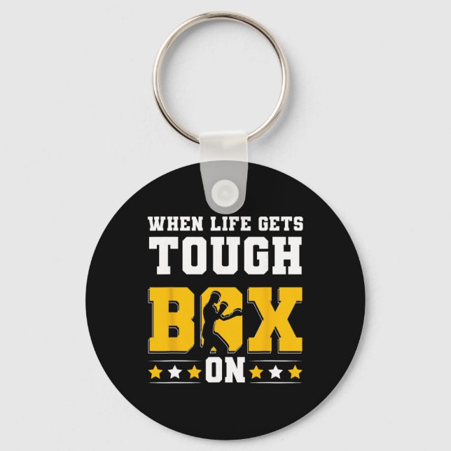 Chaveiro Luvas de Boxe G de Kickboxing de Boxe Shadow Boxin (Frente)