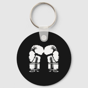 Chaveiro Luvas de Kickboxing Pixel Art Sanda