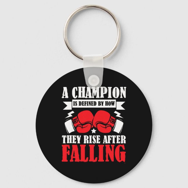 Chaveiro Luvas G de Boxe de Sombra Kickboxing Boxer F (Frente)
