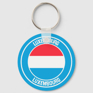Chaveiro Luxemburgo Round Emblem