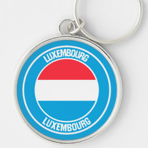 Chaveiro Luxemburgo Round Emblem