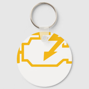 Chaveiro Luz de Verificação do Motor Humorístico Mecânico M