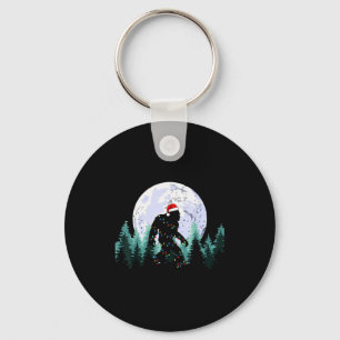 Chaveiro Luzes de árvore de Natal Bigfoot Sasquatch Natal e