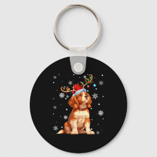 Chaveiro Luzes de Natal Cavalier King Charles Spaniel Xma